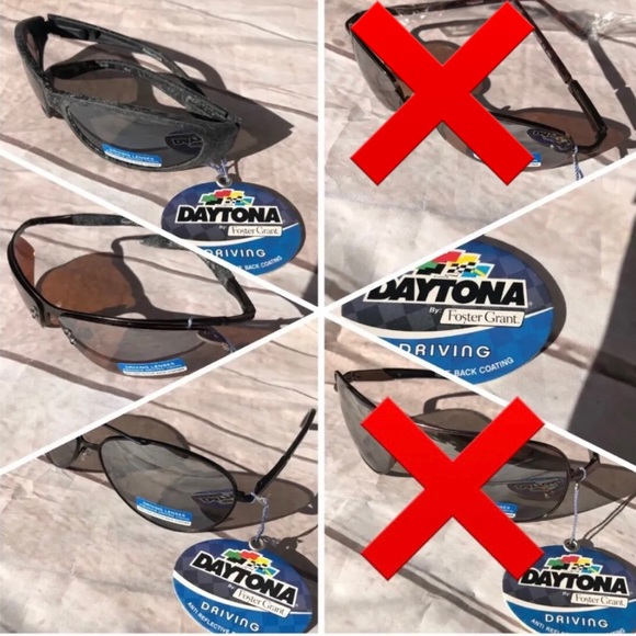 Your choice! Foster Grant Women’s Men’s Unisex Daytona Driving sunglasses - Picture 1 of 5